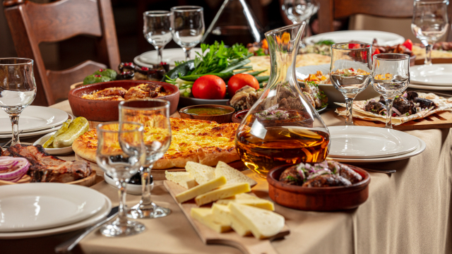 ისარგებლე ფასდაკლებით 30 სტუმარზე გათვლილ მენიუზე რესტორანი თამადა | Restaurant Tamada -ში. image 17