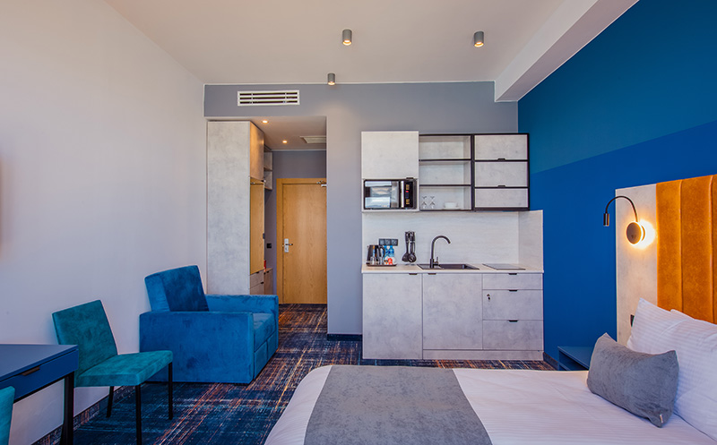 ისარგებლე ფასდაკლებით ნომერში 2 სტუმრის განთავსებაზე ზღვის ხედით ჯინო სისაიდ თბილისი | Gino Seaside Tbilisi -ში. image 1