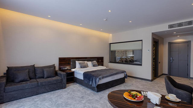 Enjoy a discount on a hotel room (back view) for 2 guests at Monarch Batumi. image 23