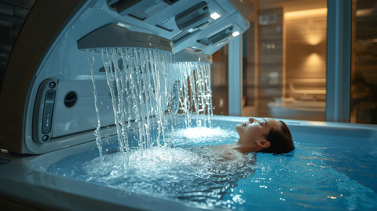 Unwind with a Thalasso Vichy Shower – complete renewal of energy and skin.