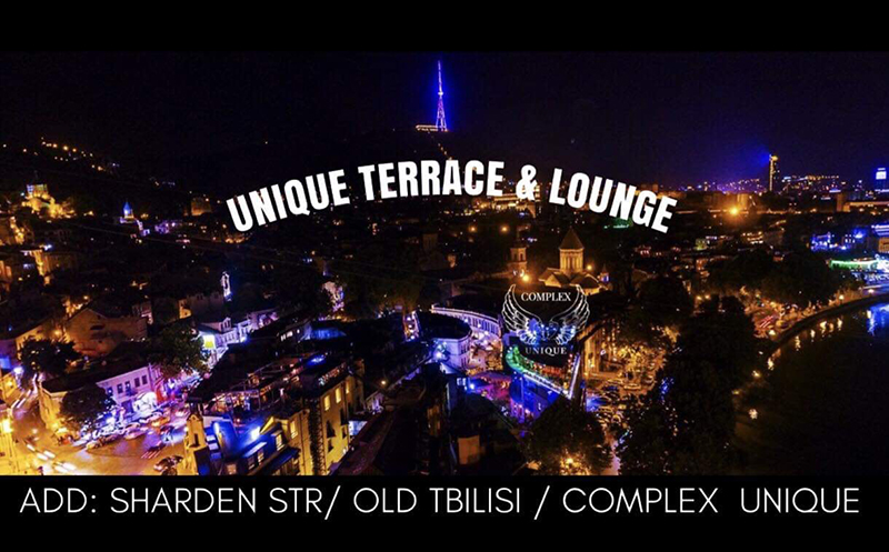 Unique Terrace and Lounge - მენიუ 10 ადამიანზე