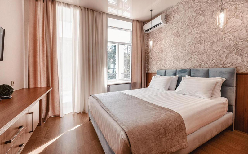 ისარგებლე ფასდაკლებით სასტუმროს ნომერში 2 +1 ღამით განთავსებაზე, ორჯერადი კვებით პარკ ჰოტელ წყალტუბო | Park Hotel Tskaltubo -ში. image 5