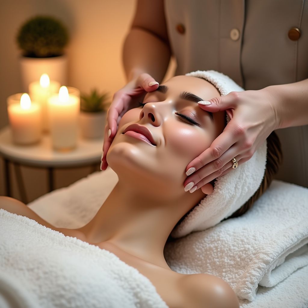 Here are a few options, keeping the semi-formal e-commerce tone in mind:**Option 1 (Direct and concise):**Choose a Professional Facial Cleansing – Care for Your Skin.**Option 2 (Slightly more inviting):**Opt for a Professional Facial Cleansing – Give your skin the care it deserves.**Option 3 (Focus on the benefit slightly more explicitly):**Select a Professional Facial Cleansing – Nurture your skin.For an e-commerce voucher, **Option 1** is likely the most direct and effective.