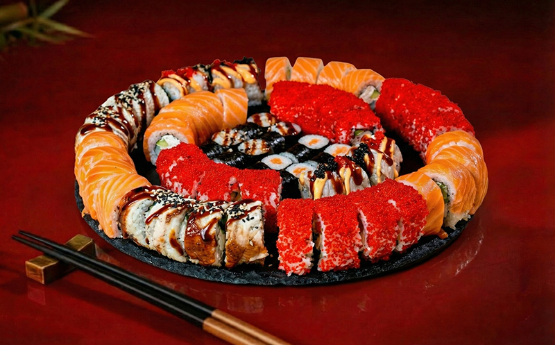 Create an unforgettable culinary experience with friends at Kimono Sushi. 3