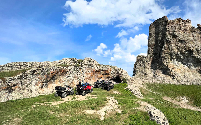 Special offer for an extreme quad bike tour in Kojori 0