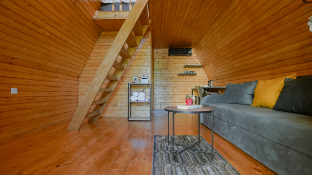 ისარგებლე ფასდაკლებით კოტეჯში 2+1 სტუმრის განთავსებაზე მცხეთა ქებინ | Mtskheta Cabin -ში. image 0