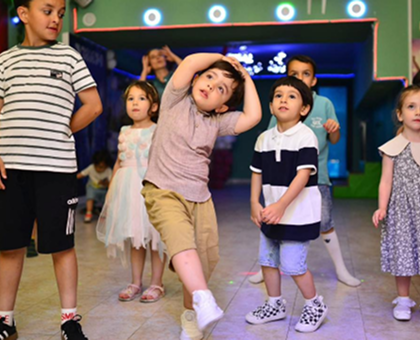 დაბადების დღის პროგრამა 20+1 ბავშვზე