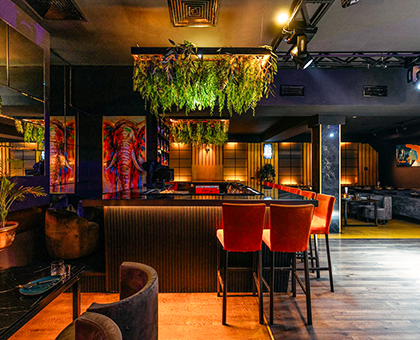 მხიარულება გელოდება 4-5 ადამიანზე ბამბუში