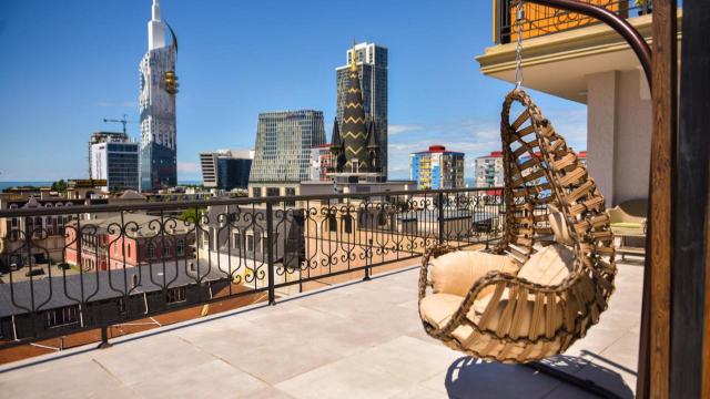 Enjoy a discount on a hotel room (back view) for 2 guests at Monarch Batumi. image 22