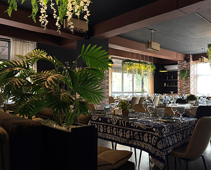 Georgian dishes and beverages for 20-25 guests