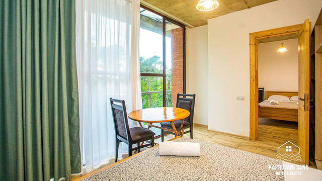 ისარგებლე ფასდაკლებით სასტუმროს ნომერზე კაპროვანი სენდი / Kaprovani Sand-ში. image 2