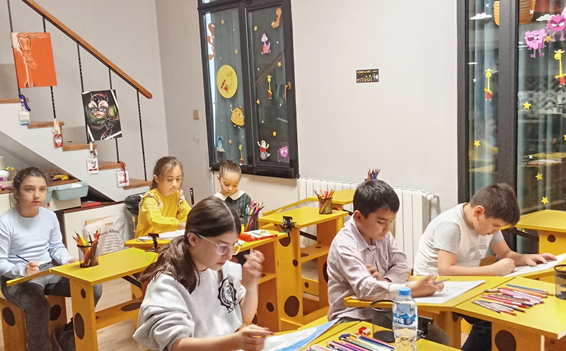 ხატვის, ფერწერის, კომპოზიციის, აპლიკაციის, პლასტელინით ძერწვისა და თიხის გაკვეთილები ბავშვებისთვის image 9