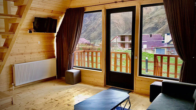 Take advantage of a discount on accommodation in a cottage for 4 guests in Kazbegi, Hillside Kazbegi | HILLSIDE KAZBEGI. image 6
