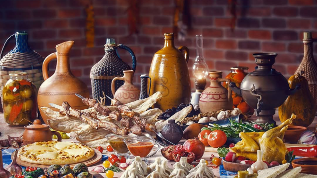 ისარგებლეთ ფასდაკლებით 10 -12 ადამიანზე გათვლილ მენიუზე რესტორანი მაღარო | Restaurant Magaro -ში. image 0