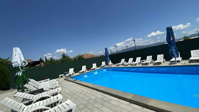 Take advantage of a one-time discount on open-air pool access in Mtskheta from Villa Gio. image 7