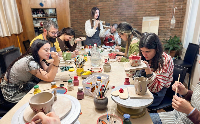 Only on March 3 and 8, you will find a special atmosphere in our studio. 9