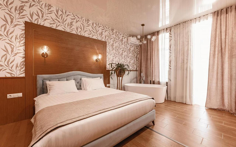 ისარგებლე ფასდაკლებით სასტუმროს ნომერში 2 +1 ღამით განთავსებაზე, ორჯერადი კვებით პარკ ჰოტელ წყალტუბო | Park Hotel Tskaltubo -ში. image 1