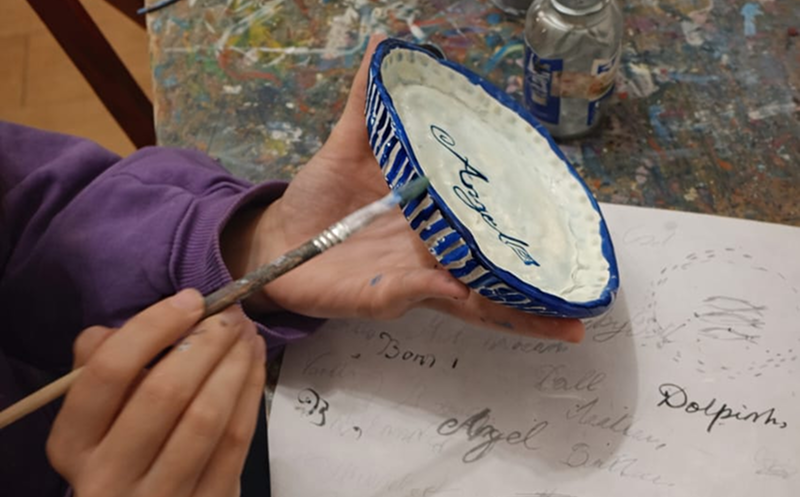 თიხის ვორქშოფი თანამედროვე ხელოვნების სტუდია Not Museum -ში 5