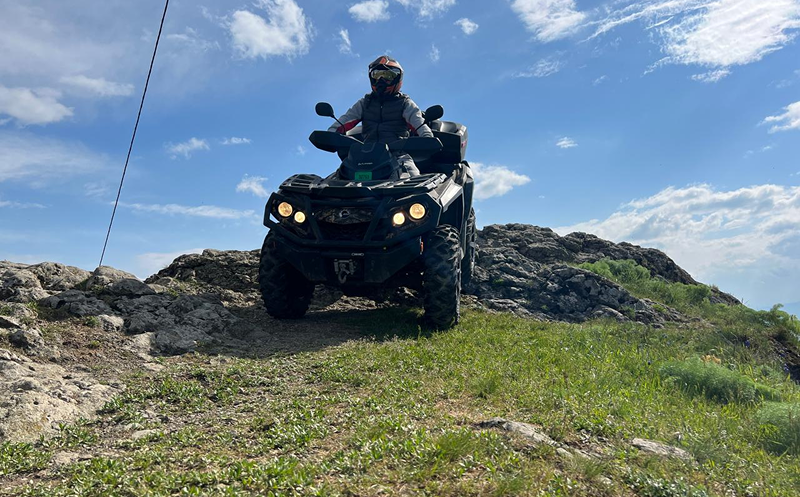 Special offer for an extreme quad bike tour in Kojori 1