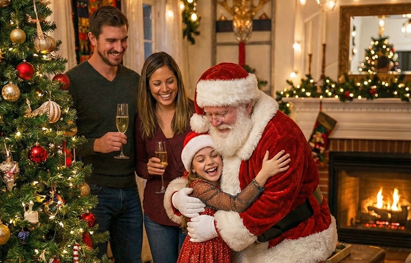 დაუვიწყარი საახალწლო ზეიმი! სანტა და ზღაპრის გმირები კომპანია „ოინებისგან“ image 1