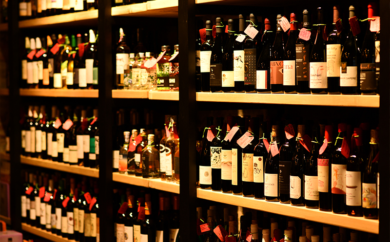 Taste wine in Wasserstrasse. 2
