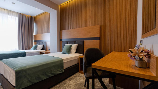 Enjoy a discount on a hotel room (back view) for 2 guests at Monarch Batumi. image 14