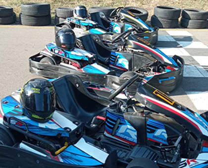 Take on new challenges in karting racing.