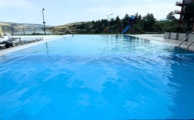 Take advantage of the discount on a one-day unlimited pass to the open-air pool at Gino Seaside Tbilisi. image 0