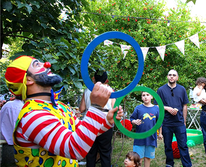 გამოძახებით, 1 საათიანი გასართობი პროგრამა 3 ანიმატორით და საპნის ბუშტებით