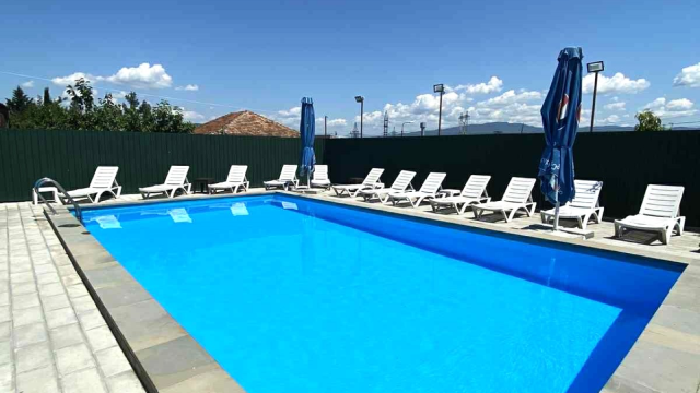 Take advantage of a one-time discount on open-air pool access in Mtskheta from Villa Gio. image 5