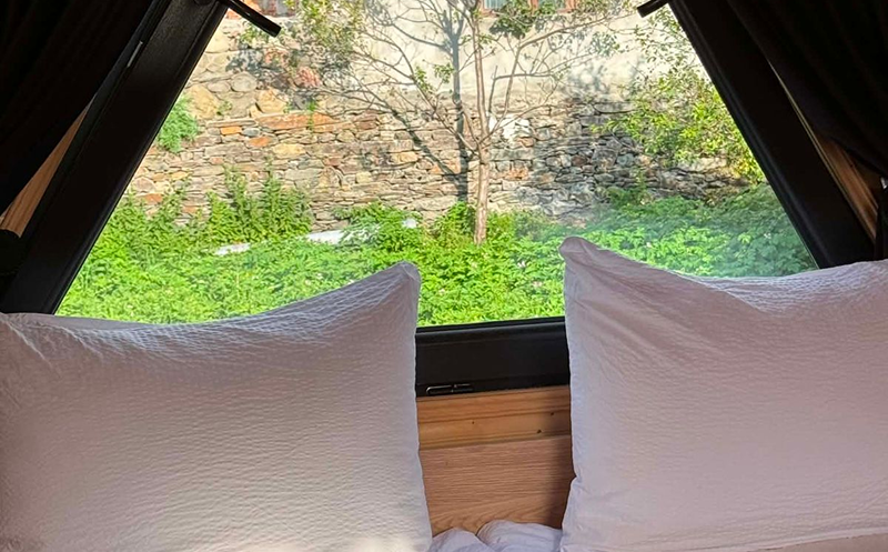Relax and unwind with friends at Gold Kazbegi. 7