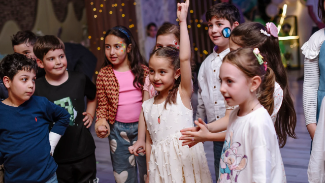 Create a Swooper-fun mood on your birthday at the Make a Wish celebration center. 1