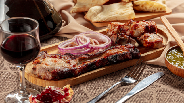 ისარგებლე ფასდაკლებით 30 სტუმარზე გათვლილ მენიუზე რესტორანი თამადა | Restaurant Tamada -ში. image 14