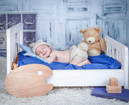 დაგეგმე ფოტოსესია 0 დან 7 თვემდე ბავშვებისთვის