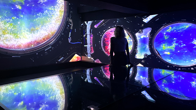 ისარგებლეთ ფასდაკლებით Ambavi Creators-სგან კოსმოსის შესახებ გამოფენაზე ჰოლოზეუმში.  image 0