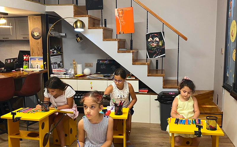 ხატვის, ფერწერის, კომპოზიციის, აპლიკაციის, პლასტელინით ძერწვისა და თიხის გაკვეთილები ბავშვებისთვის image 7