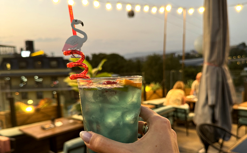 Share the Flavors: Salad, Khachapuri, Mtsvadi, and Saperavi Wine for Two at Rezidenko image 3