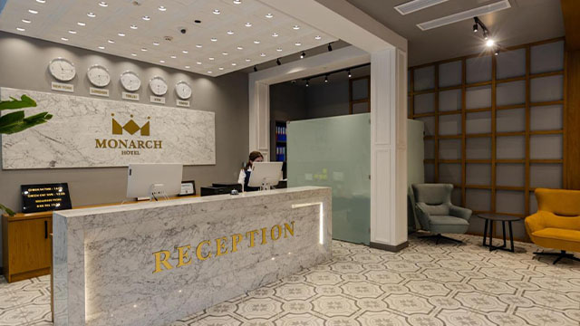 Enjoy a discount on a hotel room (back view) for 2 guests at Monarch Batumi. image 1
