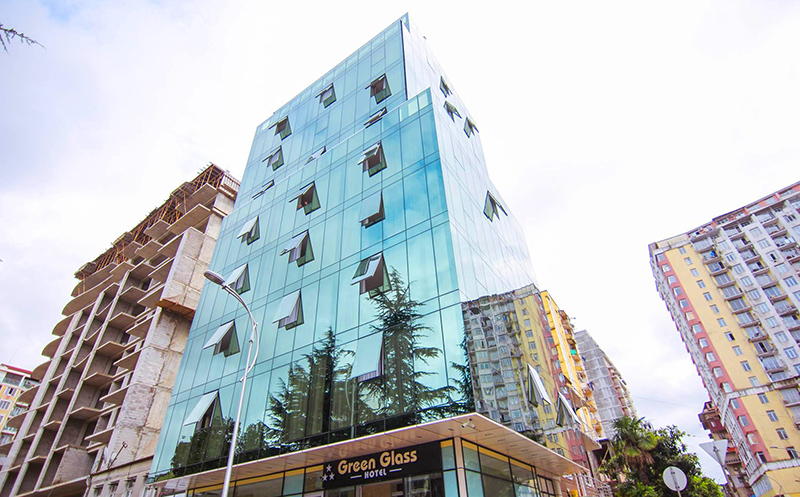 Take advantage of the discount on a two-guest stay at the Green Glass Hotel. image 11