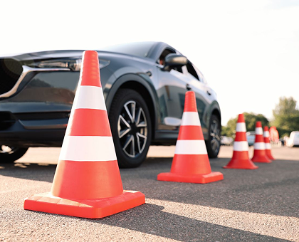 Practical Driving Lesson (City Driving) for the Driving License Exam