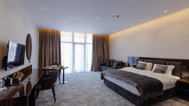 Enjoy a discount on a hotel room (back view) for 2 guests at Monarch Batumi. image 11