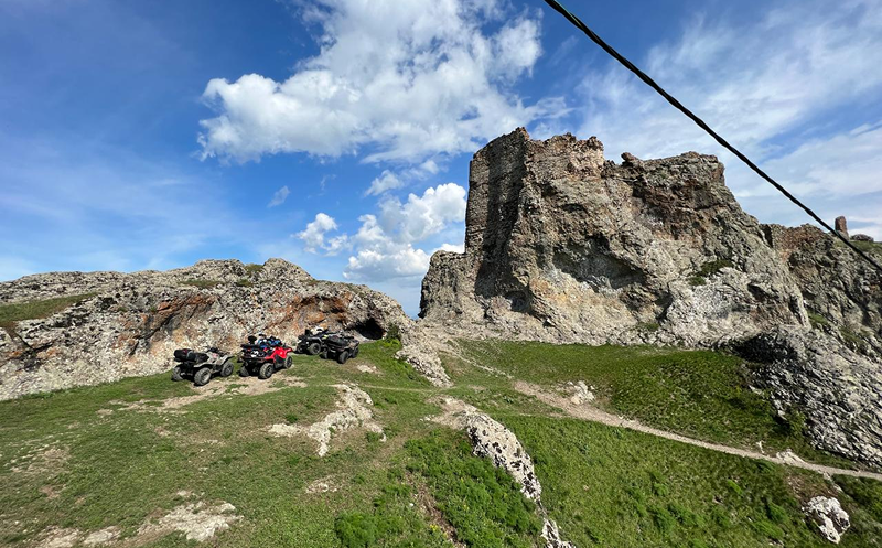Special offer for an extreme quad bike tour in Kojori 2
