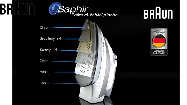 უთო BRAUN Steam iron TexStyle 7 - TS785STP - 1 წლიანი გარანტიით image 1