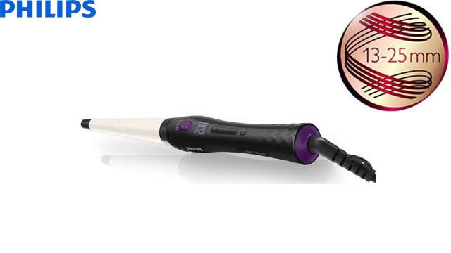 თმის დასახვევი Philips HP8618/00 Conical Curler Conical barrel - 1 წლიანი გარანტიით image 1