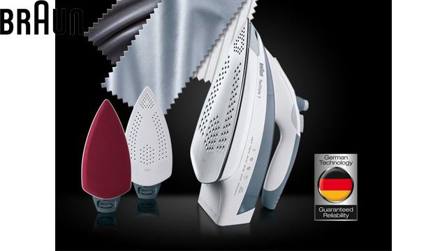 უთო BRAUN Steam iron TexStyle 7 - TS785STP - 1 წლიანი გარანტიით image 0