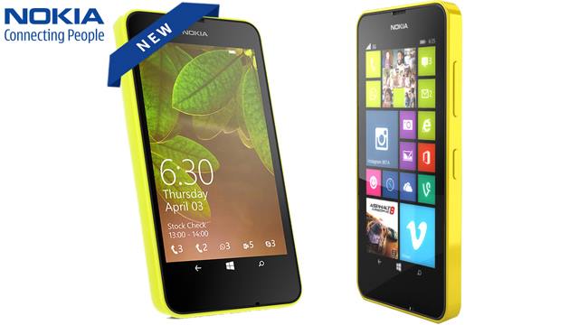 მობილური ტელეფონი Nokia Lumia 630 Dual SIM Yellow - 1 წლიანი გარანტიით image 1
