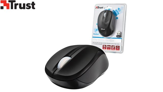 მაუსი TRUST 17639 Vivy Wireless Mini Mouse Black image 2