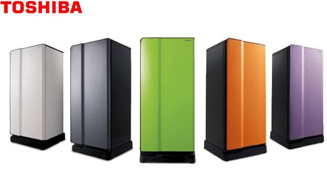 მაცივარი Toshiba GR-E143C (OBK) Refrigerators Orange - 2 წლიანი გარანტიით image 1