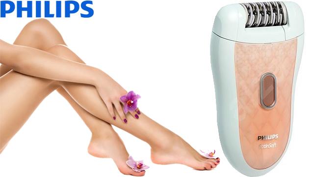 ეპილატორი Philips HP6519/01 SatinSoft Epilator SkinCare system image 2