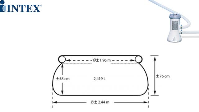 გასაბერი აუზი Intex 28112 Easy-Set Pool Set image 3